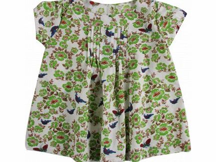 Le Petit Lucas du Tertre Rita Flowers and Birds Blouse Multicoloured `4