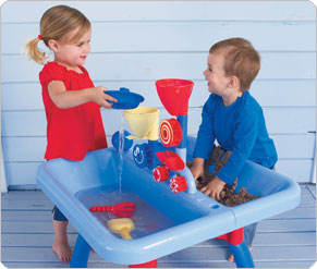 Leapfrog Blue Table Sand Pit