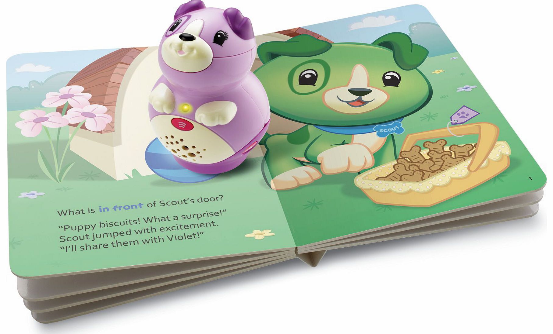 LeapFrog LeapReader Junior Violet Book Pal