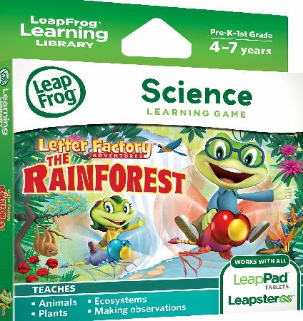 LeapFrog Learning Game Letter Factory Adventures