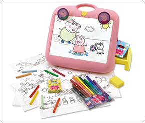 Peppa Pig Fold and Go Easel