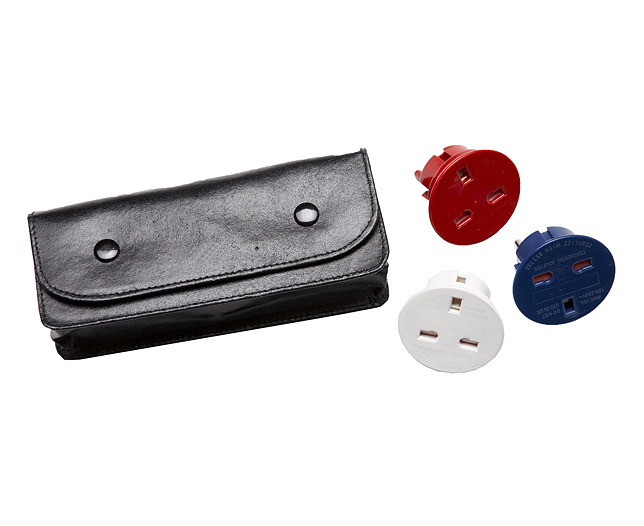 Travel Plug Set - Black