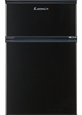 LEC T50084B Under Counter Top Mount Fridge Freezer in Black