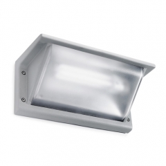 Curie Light Grey Outdoor Wall Light