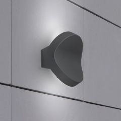 Lua Low Energy Outdoor Wall Light in Dark Grey