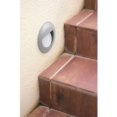 Micenas Round Recessed Outdoor Wall Light