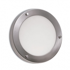 Leds-C4 Lighting Oslo Satin Nickel Wall Light