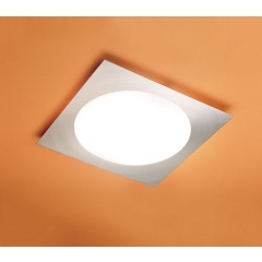 Leds-C4 Lighting Ska Satin Nickel Ceiling Light Large