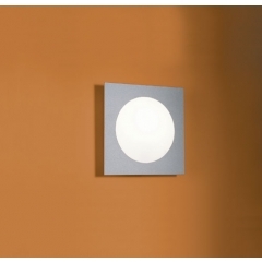 Ska Satin Nickel Wall Light Small