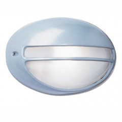 Zeus Grey Outdoor Wall Light Small