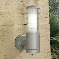 LEDS Lighting Alexandria Modern Outdoor Wall Light In Grey Injected Aluminium