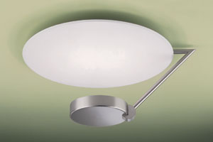 LEDS Lighting Ibis Modern Satin Nickel Ceiling Light