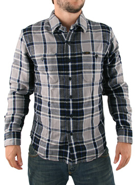 Rider Grey Silas Flannel Shirt