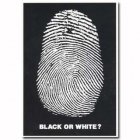 Black or white... Postcard