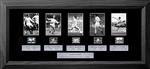 United - Deluxe Sports Cell: 245mm x 540mm (approx). - black frame with black mount