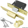 Brass BS 5-Lever Security Deadlock