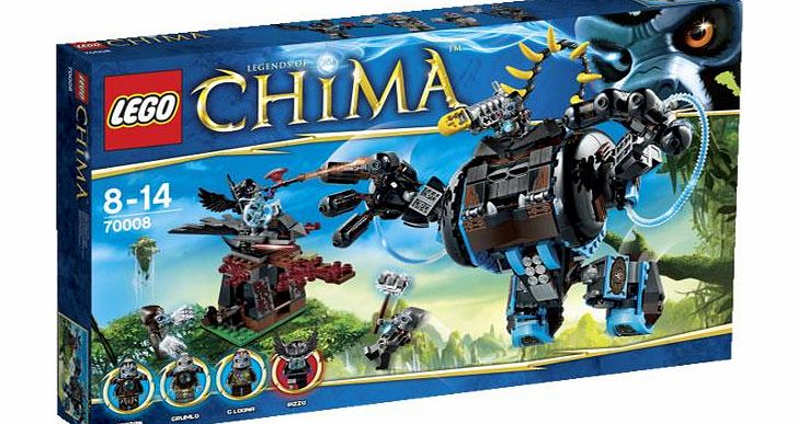 Lego Chima - Gorzans Gorilla Striker - 70008