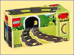 LEGO Duplo Curved Track 6