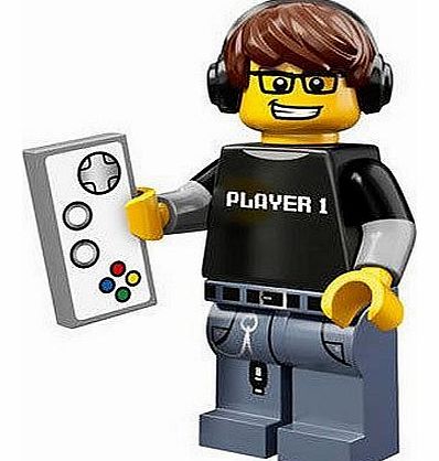 LEGO  Minifigure - Series 12 - Video Game Guy - 71007