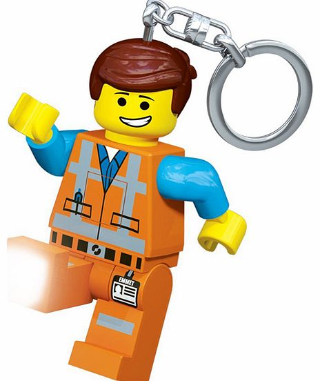 Lego Movie Emmet Keylight Keyring