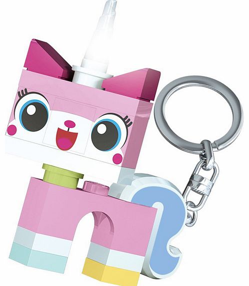 Lego Movie Unikitty Keylight Keyring