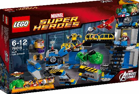 Lego Super Heroes Hulk Lab Smash 76018