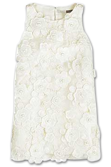 Lela Rose Broderie Anglaise swing blouse