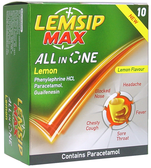 All in One Lemon x10 Sachets