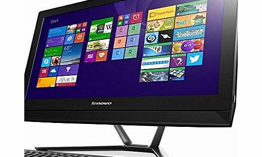 Lenovo C50-30 23-Inch All-in-One PC (Black) - (Intel Core i3-4030U 1.9 GHz, 8 GB RAM, 1 TB HDD, Windows 8.1)