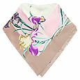 Leonard Iris Bouquet Print Silk Square Scarf