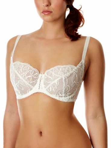 Bouquet Full Cup Bra , Ivory , 34DD