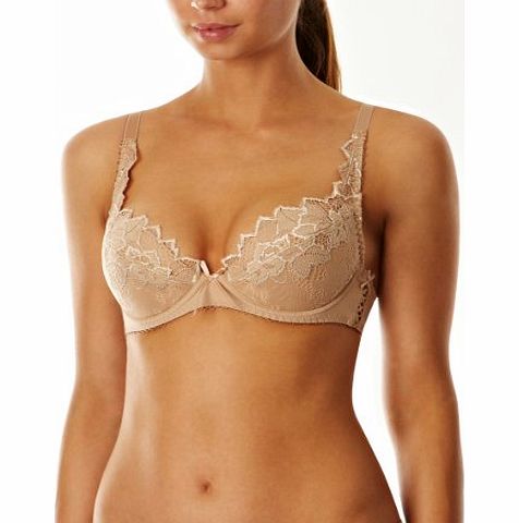 Lepel Fiore Plunge Push Up Bra 93200, Nude, 36B