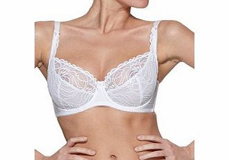 Lepel Iris white full cup bra