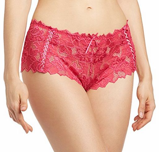 Womens Fiore Short Brief, Pink (Fuchsia), Size 14