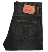 501 Dark Denim Straight Leg Jeans -