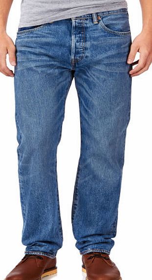 Levis Mens Levis 501 Levis Original Jeans - Johnny Red