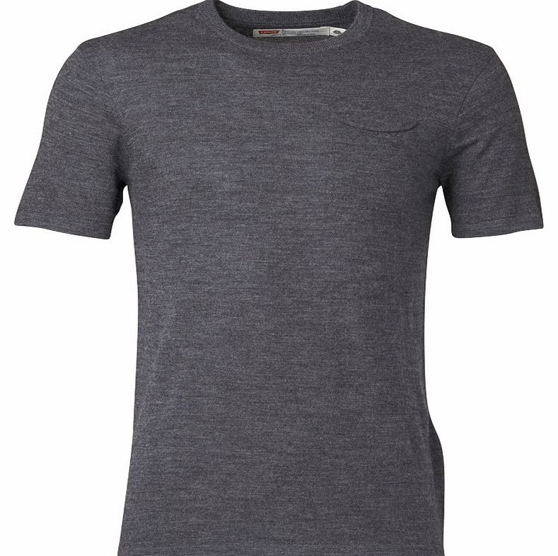 Mens Short Sleeve Merino Wool T-Shirt