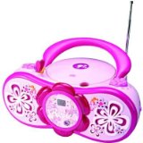 Barbie Boombox Radio Cd Palyer Ac/Dc