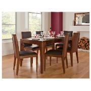 Lexington Dining Table, Walnut with 6 Lexington