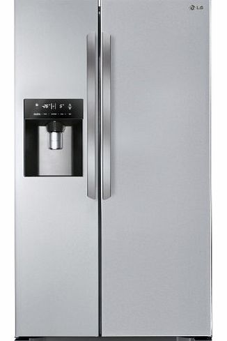 LG GSL325PVYV American Fridge Freezer Stainless Steel