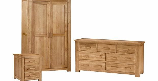 Liberty Oak Ladies Wardrobe Bedroom Set 1022.032