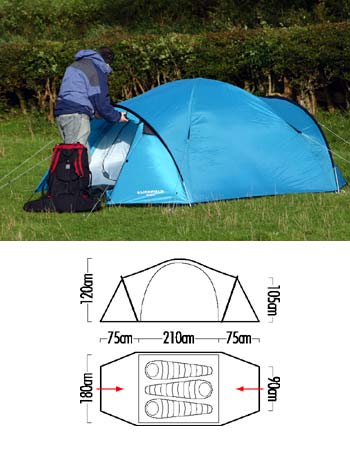 Lichfield Apache 3 Plus Tent