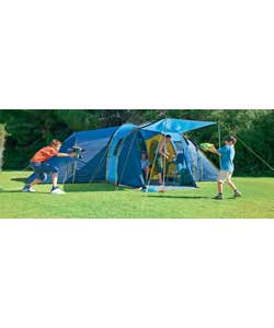 lichfield Arapaho 6 Person 2 Room Deluxe Tent