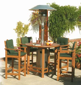 Lifestyle Bermuda Patio Heater Table