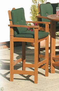 Lifestyle Bermuda Patio Stool