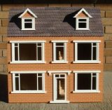 QUINTREL CLOSE DOLLS HOUSE KIT/ 3 STOREY PAINTED BRICK