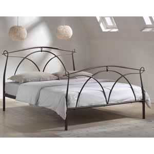 Limelight Omega 3FT Single Metal Bedstead - Black