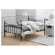 Double Bed Frame, Black with Comfyrest