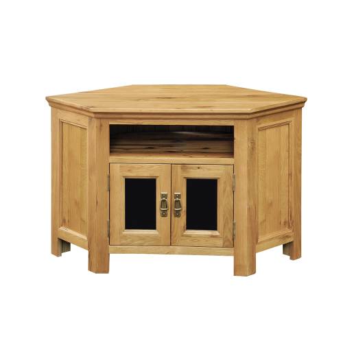 Lincoln Oak Corner TV Unit