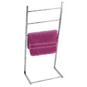 Square Tube Chrome Towel Stand